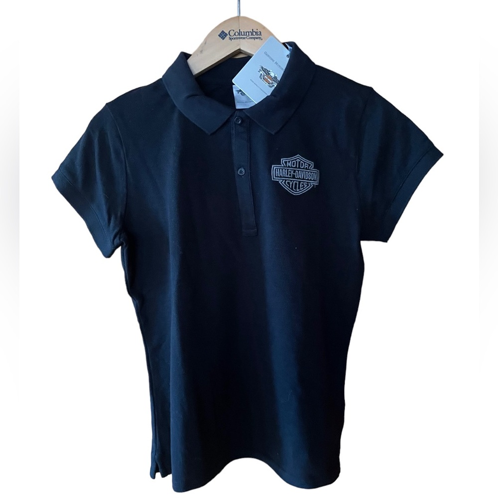 NWT Harley-Davidson Embroidered‎ Logo Polo Shirt